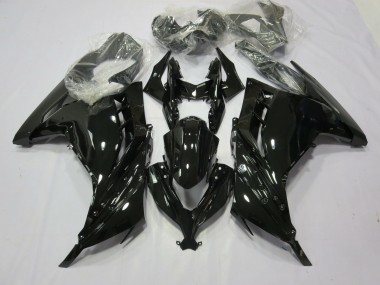 Nero Lucido 2013-2018 Kawasaki Ninja 300 Carene Moto