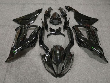 Nero Lucido Con Decalcomanie 2013-2018 Kawasaki ZX6R Carene Moto
