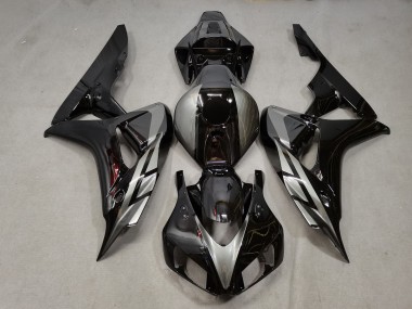 Nero Lucido Con Grigio 2006-2007 Honda CBR1000RR Carene Moto