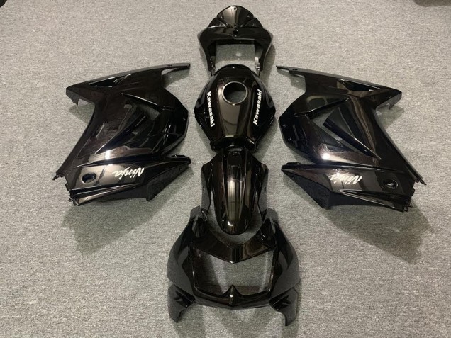 Nero Lucido OEM 2008-2012 Kawasaki Ninja 250 Carene Moto Nero Lucido OEM 2008-2012 Kawasaki Ninja 250 Carene Moto