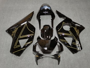 Nero Lucido & Oro 2002-2003 Honda CBR954RR Carene Moto