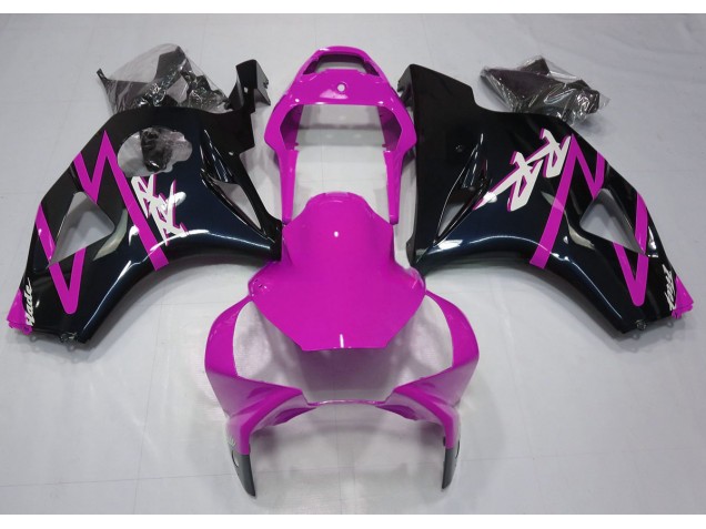 Nero Lucido & Rosa 2002-2003 Honda CBR954RR Carene Moto Nero Lucido & Rosa 2002-2003 Honda CBR954RR Carene Moto