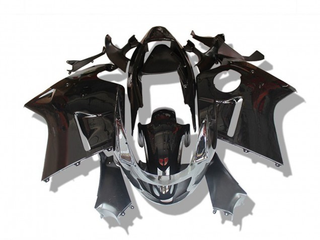 Nero Lucido & Rosso 1996-2007 Honda CBR1100XX Carene Moto Nero Lucido & Rosso 1996-2007 Honda CBR1100XX Carene Moto