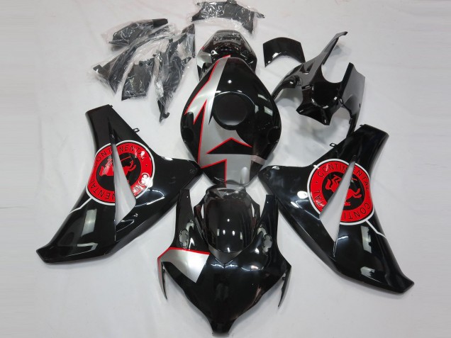 Nero Lucido & Rosso 2008-2011 Honda CBR1000RR Carene Moto Nero Lucido & Rosso 2008-2011 Honda CBR1000RR Carene Moto