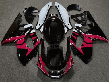 Nero Lucido Rosso & Bianco 1998-2007 Yamaha YZF600 Carene Moto