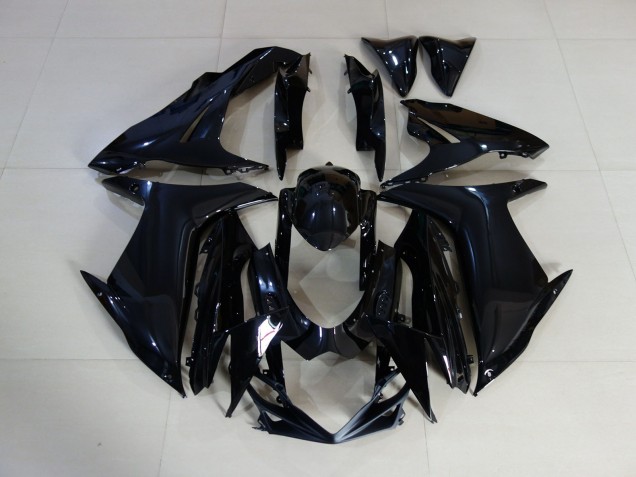 Nero Lucido Semplice 2011-2024 Suzuki GSXR 600-750 Carene Moto Nero Lucido Semplice 2011-2024 Suzuki GSXR 600-750 Carene Moto