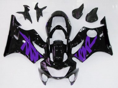 Nero Lucido & Viola 1999-2000 Honda CBR600 F4 Carene Moto