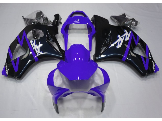 Nero Lucido & Viola 2002-2003 Honda CBR954RR Carene Moto Nero Lucido & Viola 2002-2003 Honda CBR954RR Carene Moto