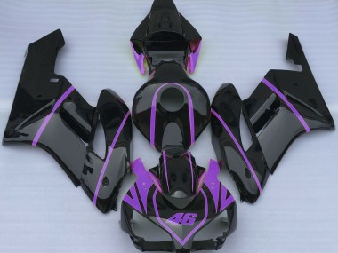 Nero Lucido & Viola 2004-2005 Honda CBR1000RR Carene Moto