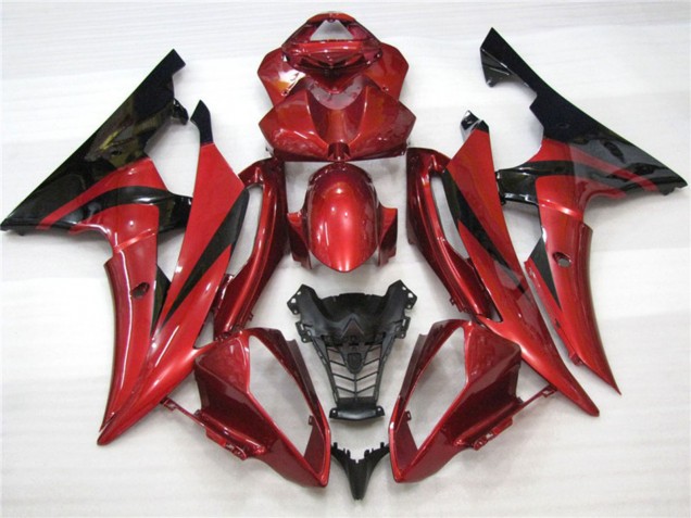 Nero Marrone 2008-2016 Yamaha R6 Carene Moto Nero Marrone 2008-2016 Yamaha R6 Carene Moto