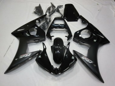 Nero Opaco 2003-2004 Yamaha R6 Carene Moto