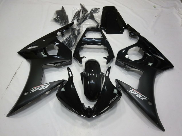 Nero Opaco 2003-2004 Yamaha R6 Carene Moto Nero Opaco 2003-2004 Yamaha R6 Carene Moto
