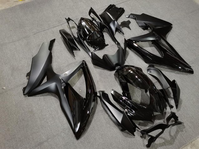 Nero Opaco 2008-2010 Suzuki GSXR 600-750 Carene Moto Nero Opaco 2008-2010 Suzuki GSXR 600-750 Carene Moto