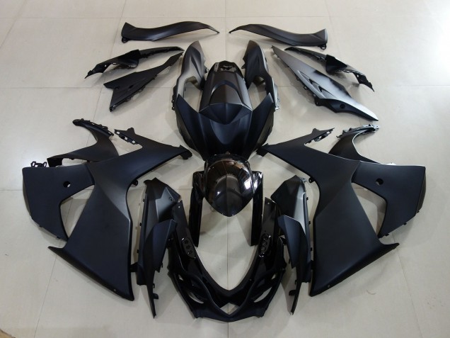 Nero Opaco 2009-2016 Suzuki GSXR 1000 Carene Moto Nero Opaco 2009-2016 Suzuki GSXR 1000 Carene Moto