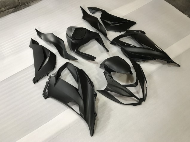 Nero Opaco 2013-2018 Kawasaki ZX6R Carene Moto Nero Opaco 2013-2018 Kawasaki ZX6R Carene Moto