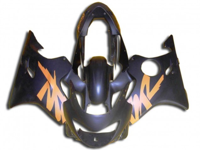 Nero Opaco & Arancione 1999-2000 Honda CBR600 F4 Carene Moto Nero Opaco & Arancione 1999-2000 Honda CBR600 F4 Carene Moto