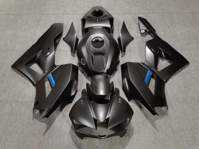Nero Opaco & Azzurro 2013-2023 Honda CBR600RR Carene Moto Nero Opaco & Azzurro 2013-2023 Honda CBR600RR Carene Moto