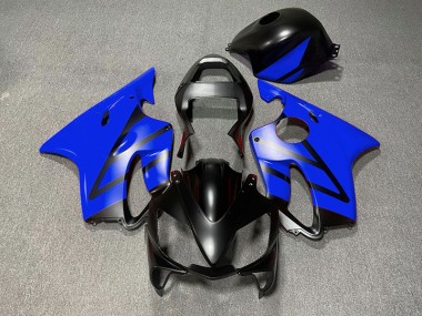Nero Opaco & Blu 2001-2003 Honda CBR600 F4i Carene Moto