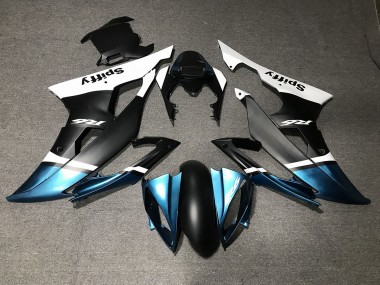 Nero Opaco & Blu Speciale 2008-2016 Yamaha R6 Carene Moto