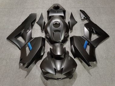 Nero Opaco Con Blu 2013-2023 Honda CBR600RR Carene Moto