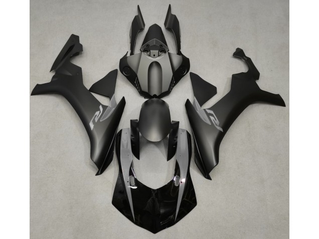 Nero Opaco & Grigio 2015-2019 Yamaha R1 Carene Moto