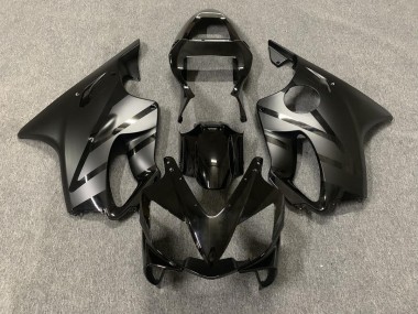 Nero Opaco & Lucido 2001-2003 Honda CBR600 F4i Carene Moto