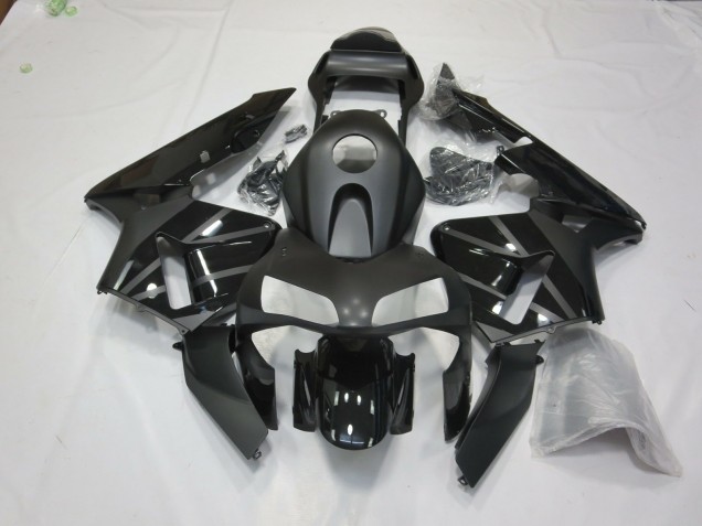 Nero Opaco/Lucido 2003-2004 Honda CBR600RR Carene Moto