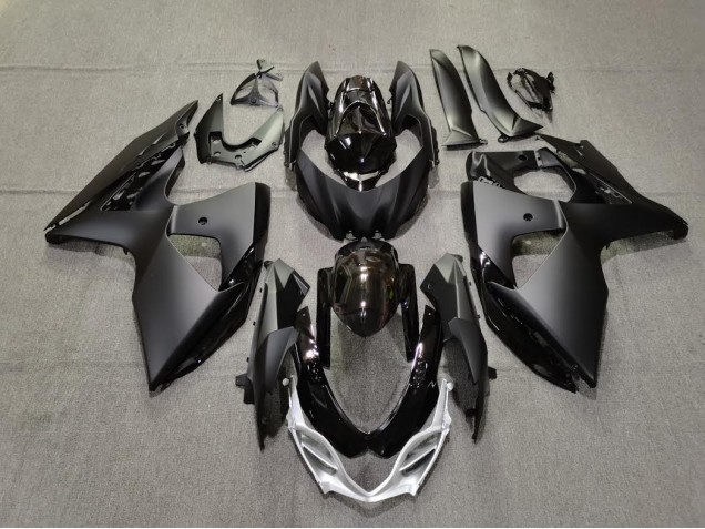 Nero Opaco & Lucido 2009-2016 Suzuki GSXR 1000 Carene Moto Nero Opaco & Lucido 2009-2016 Suzuki GSXR 1000 Carene Moto