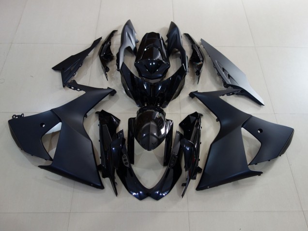 Nero Opaco & Nero Lucido 2009-2016 Suzuki GSXR 1000 Carene Moto