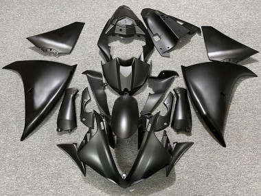 Nero Opaco & Oro 2009-2011 Yamaha R1 Carene Moto
