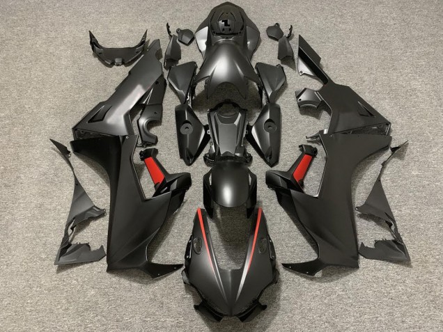 Nero Opaco & Rosso 2017-2023 Honda CBR1000RR Carene Moto Nero Opaco & Rosso 2017-2023 Honda CBR1000RR Carene Moto