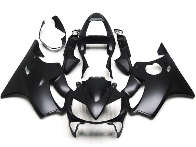 Nero Opaco Semplice 2001-2003 Honda CBR600 F4i Carene Moto Nero Opaco Semplice 2001-2003 Honda CBR600 F4i Carene Moto