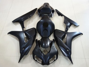 Nero Opaco Semplice 2006-2007 Honda CBR1000RR Carene Moto