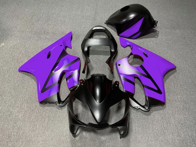 Nero Opaco & Viola 2001-2003 Honda CBR600 F4i Carene Moto Nero Opaco & Viola 2001-2003 Honda CBR600 F4i Carene Moto