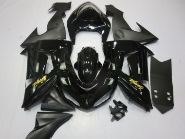 Nero & Oro 2006-2007 Kawasaki ZX10R Carene Moto