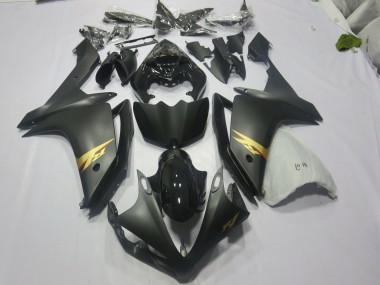 Nero & Oro 2007-2008 Yamaha R1 Carene Moto