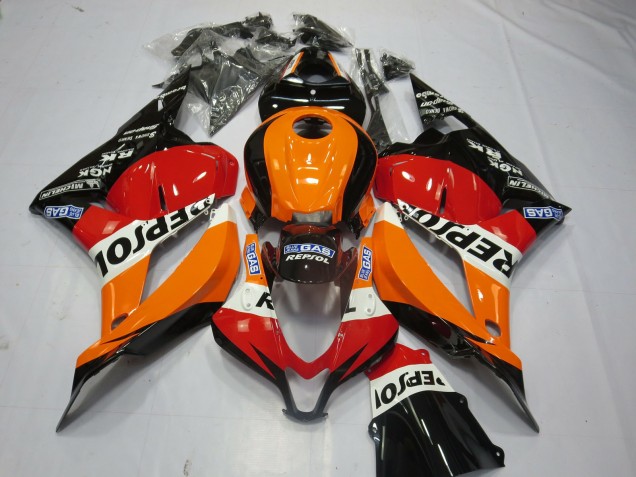 Nero Repsol 2009-2012 Honda CBR600RR Carene Moto Nero Repsol 2009-2012 Honda CBR600RR Carene Moto