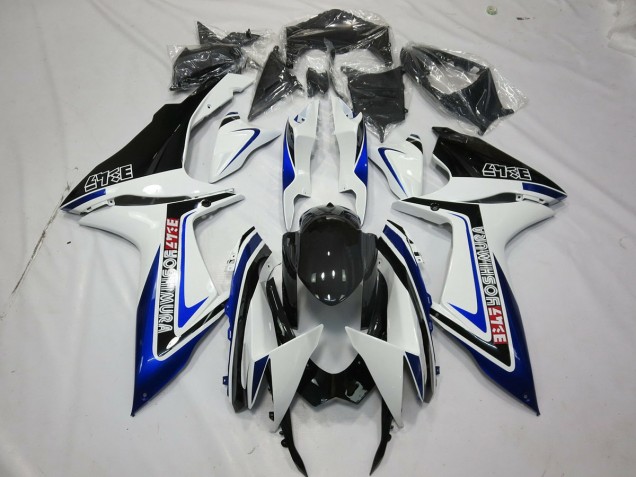 Nero Rockstar 2011-2024 Suzuki GSXR 600-750 Carene Moto Nero Rockstar 2011-2024 Suzuki GSXR 600-750 Carene Moto