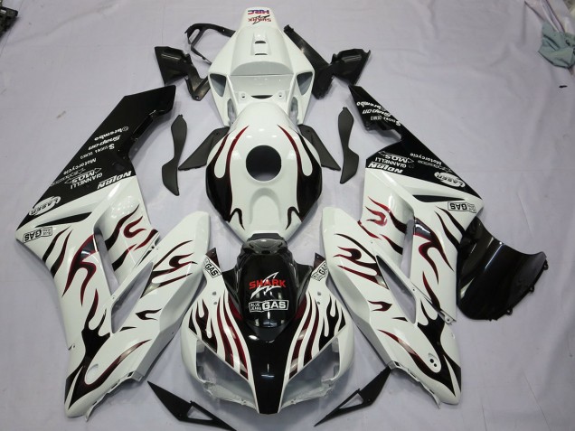 Nero & Rosso Fiamma 2004-2005 Honda CBR1000RR Carene Moto Nero & Rosso Fiamma 2004-2005 Honda CBR1000RR Carene Moto