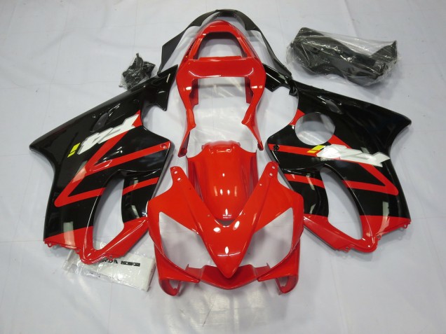 Nero Rosso & Giallo 2001-2003 Honda CBR600 F4i Carene Moto