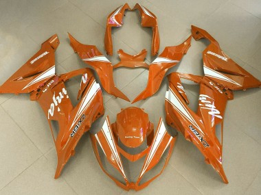 Ninja Arancione 2013-2018 Kawasaki ZX6R Carene Moto