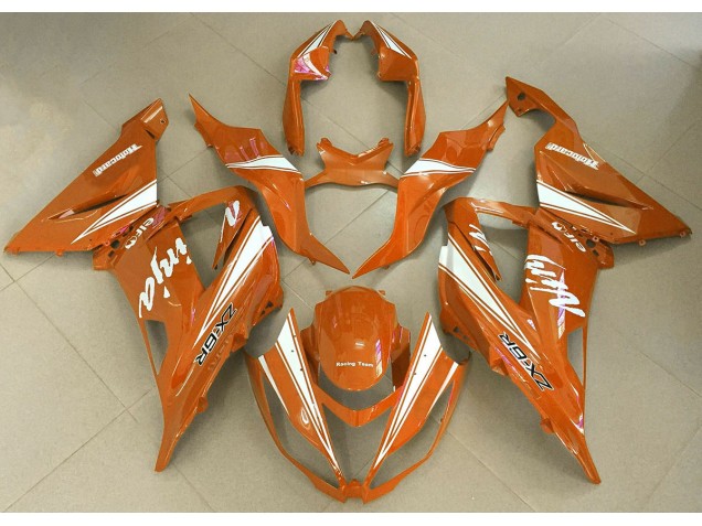 Ninja Arancione 2013-2018 Kawasaki ZX6R Carene Moto Ninja Arancione 2013-2018 Kawasaki ZX6R Carene Moto