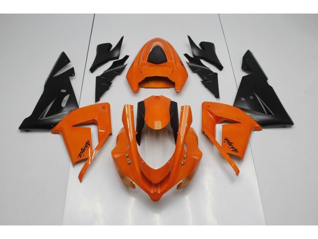 Ninja Arancione Semplice 2004-2005 Kawasaki ZX10R Carene Moto Ninja Arancione Semplice 2004-2005 Kawasaki ZX10R Carene Moto