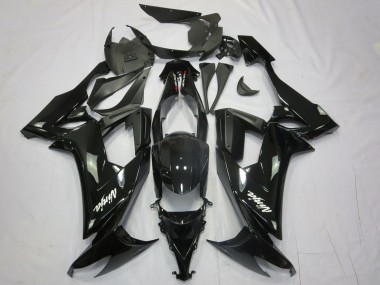 Ninja Nero 2008-2010 Kawasaki ZX10R Carene Moto