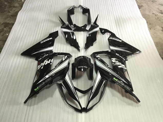 Ninja Nero 2013-2018 Kawasaki ZX6R Carene Moto Ninja Nero 2013-2018 Kawasaki ZX6R Carene Moto