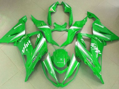 Ninja Verde 2013-2018 Kawasaki ZX6R Carene Moto