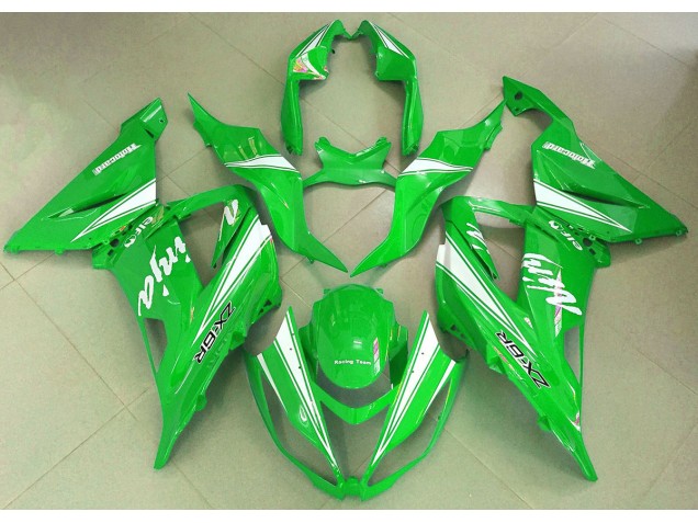 Ninja Verde 2013-2018 Kawasaki ZX6R Carene Moto Ninja Verde 2013-2018 Kawasaki ZX6R Carene Moto