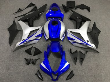 OEM Stile Blu & Argento 2007-2008 Honda CBR600RR Carene Moto