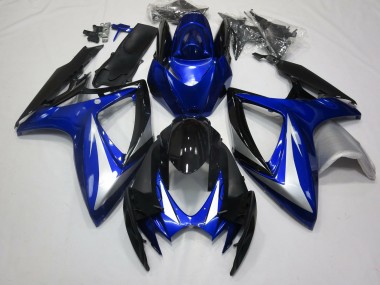 OEM Stile Blu Intenso 2006-2007 Suzuki GSXR 600-750 Carene Moto