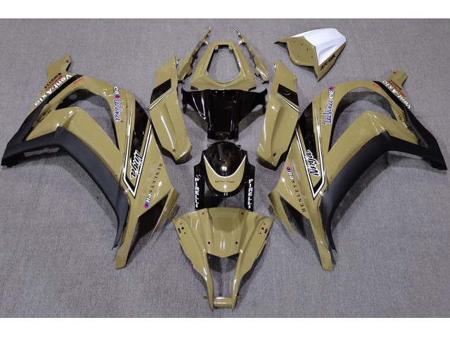 OEM Stile Desert Tan 2011-2015 Kawasaki ZX10R Carene Moto OEM Stile Desert Tan 2011-2015 Kawasaki ZX10R Carene Moto